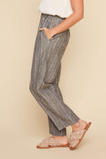 RENUAR // R11014 PULL-ON STRAIGHT ANKLE PANT