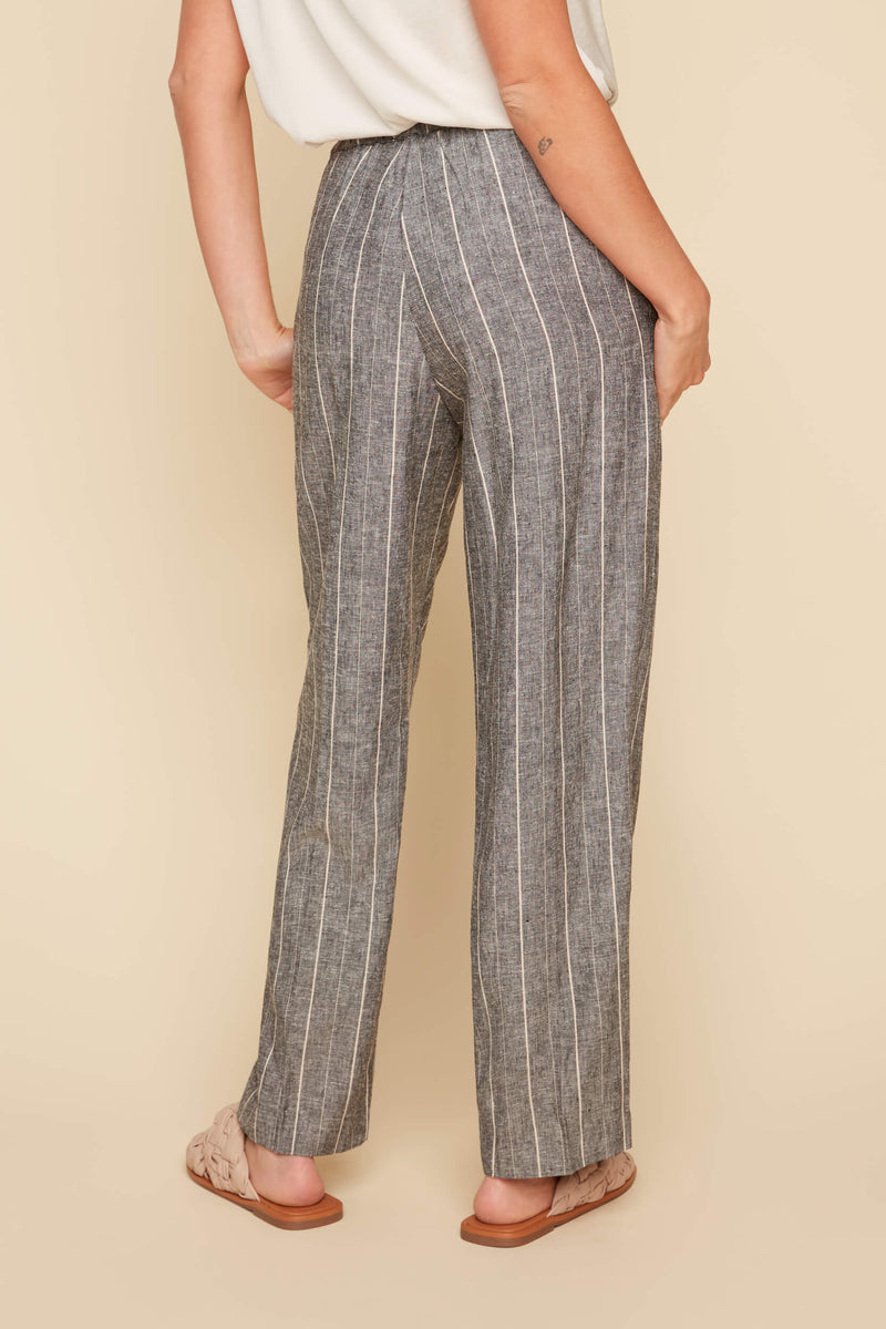 RENUAR // R11014 PULL-ON STRAIGHT ANKLE PANT