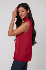 RENUAR // R5118 MOCK NECK BLOUSE (3 COLOURS)