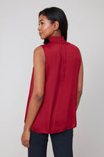 RENUAR // R5118 MOCK NECK BLOUSE (3 COLOURS)
