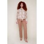 RENUAR // R5120L BLOUSE TAN