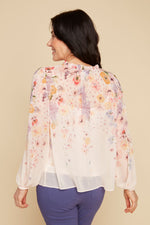 RENUAR // R5143 BOHO BLOUSE