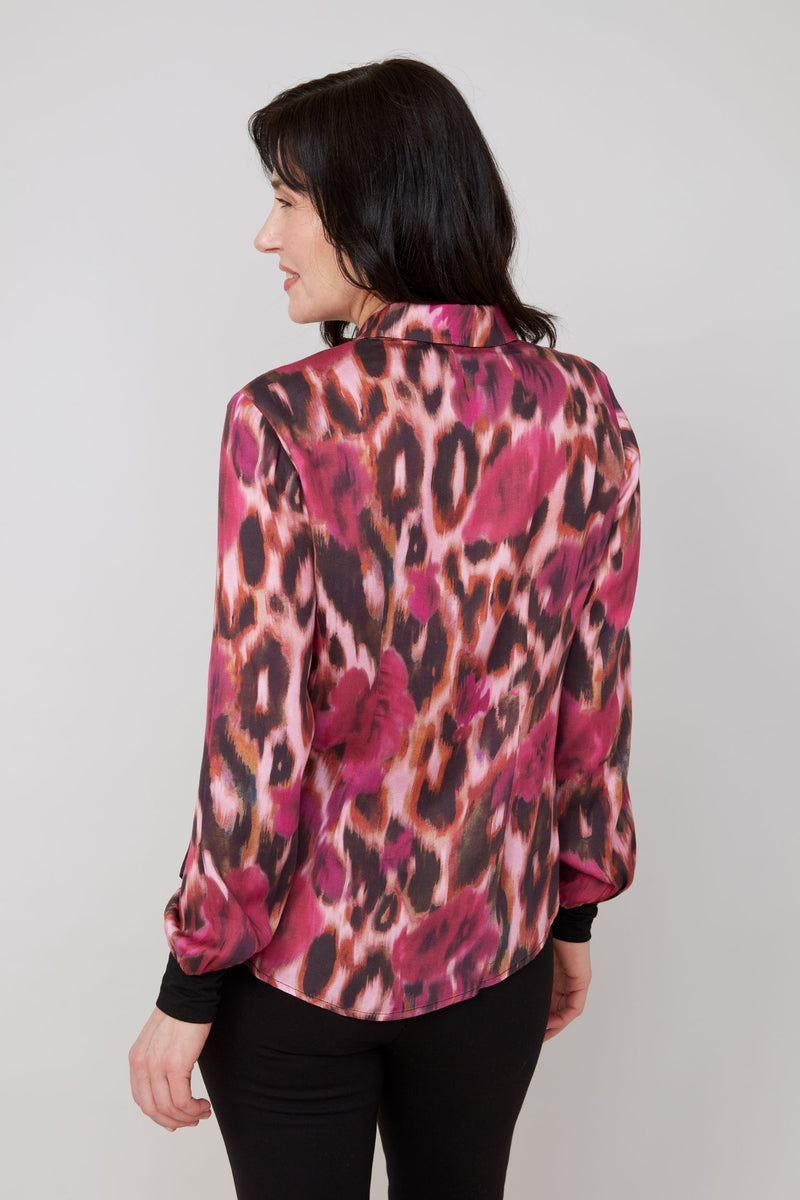 RENUAR // R5201 PRINTED BLOUSE