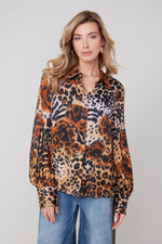 RENUAR // R5211 PRINTED BLOUSE