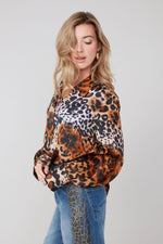 RENUAR // R5211 PRINTED BLOUSE