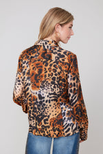 RENUAR // R5211 PRINTED BLOUSE