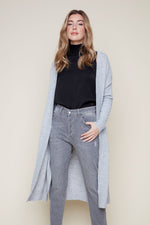 RENUAR // R6903 LONG CARDIGAN WITH POCKETS (2 COLOURS AVAILABLE)