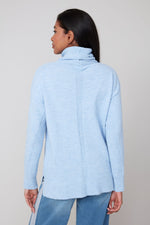 RENUAR // R6946 TURTLENECK SWEATER WITH RIBBING (2 COLOURS AVAILABLE)