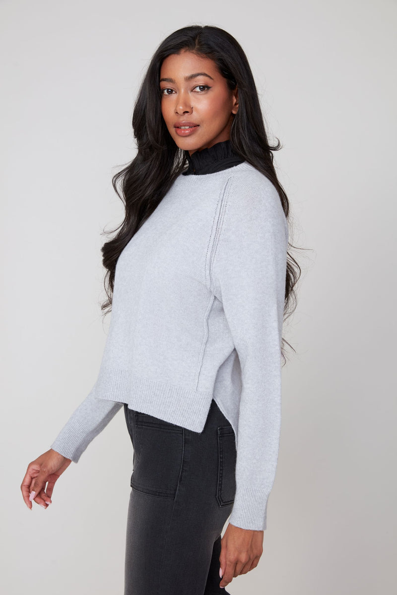 RENUAR // R6948 CREW NECK SWEATER (3 COLOURS)