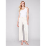 CHARLIE B // 5400R WIDE LEG PANTS WITH NO OUTSEAM