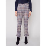 CHARLIE B // 5292RR PLAID PULL-ON PLANT NAVY