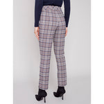 CHARLIE B // 5292RR PLAID PULL-ON PLANT NAVY