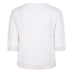 ESQUALO //  07719 KNIT SWEATER WITH BOW BUTTONS
