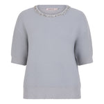 ESQUALO //  07720 KNIT SWEATER OFF WHITE