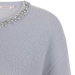 ESQUALO //  07720 KNIT SWEATER OFF WHITE
