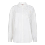 ESQUALO // 28708 BLOUSE WITH LARGE FLOWER PATCH