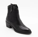 LITTLE EMPRESSES // XYG-10 COWBOY BOOTIES BLACK