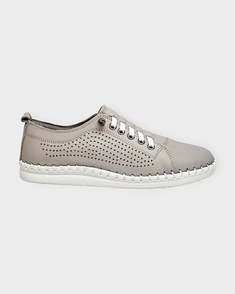 EVERLY // LEORA SNEAKER SILVER GREY