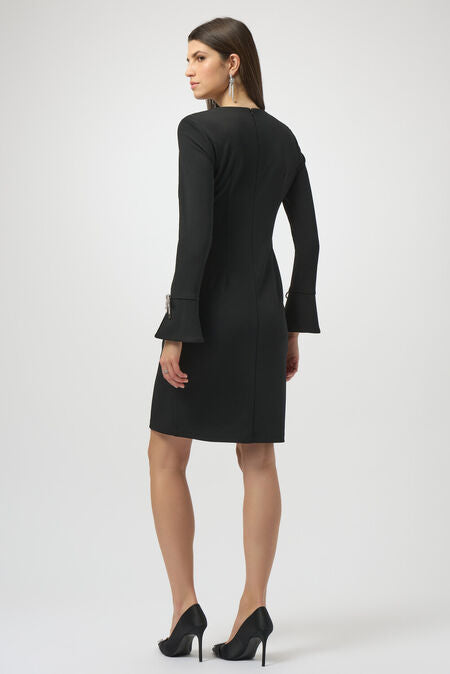 JOSEPH RIBKOFF // 254048 EMBELLISHED BODY CONTURING DRESS