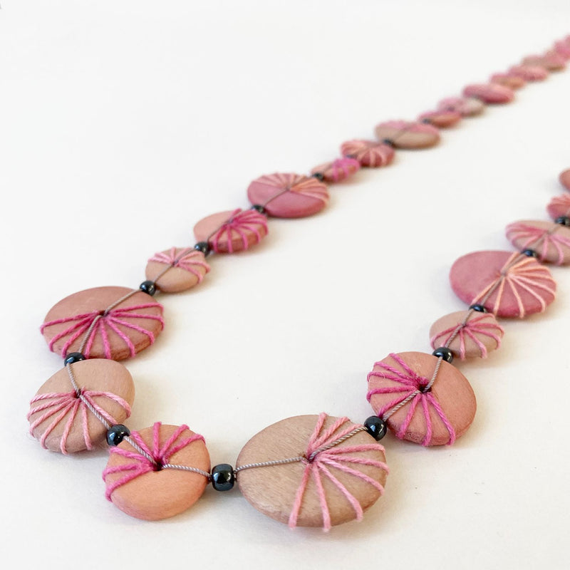 CARACOL // 1403-PNK NECKLACE