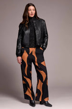 TRIBAL // 5924O ZIPPED FRONT BOMBER JACKET