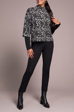 TRIBAL // 2325O MOCK NECK SWEATER