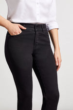 TRIBAL // 7572O SOPHIA CURVY JEANS BLACK