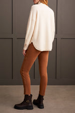 TRIBAL // 1528O MOCK NECK SWEATER MOONSTONE