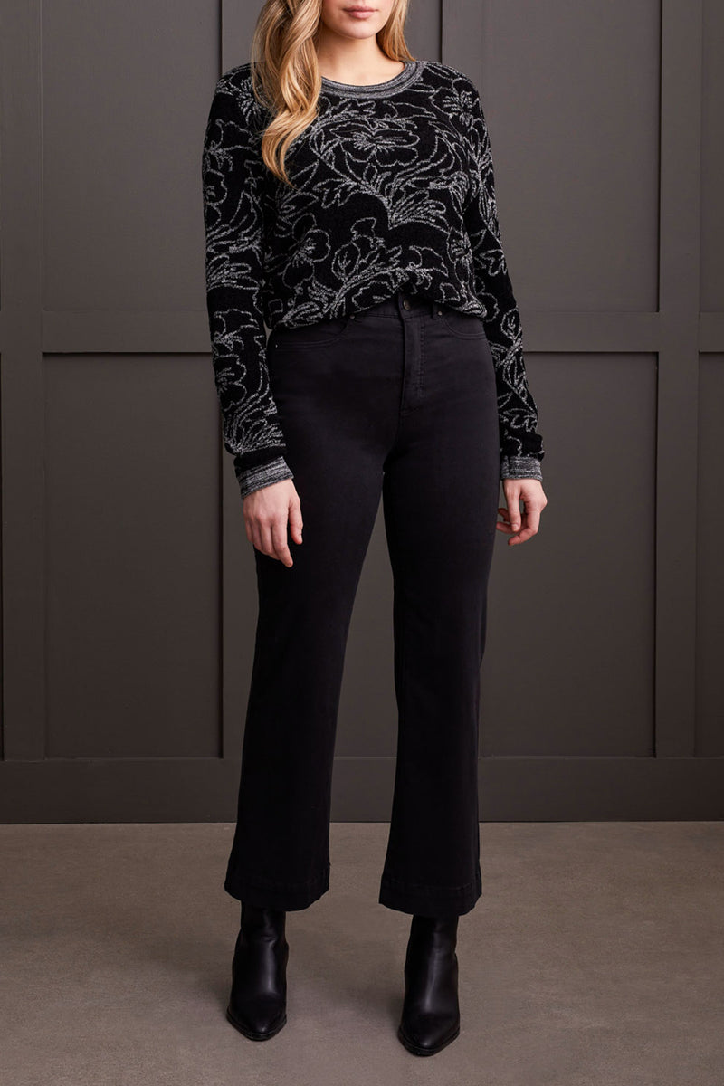 TRIBAL // 1861O WIDE LEG JEANS BLACK