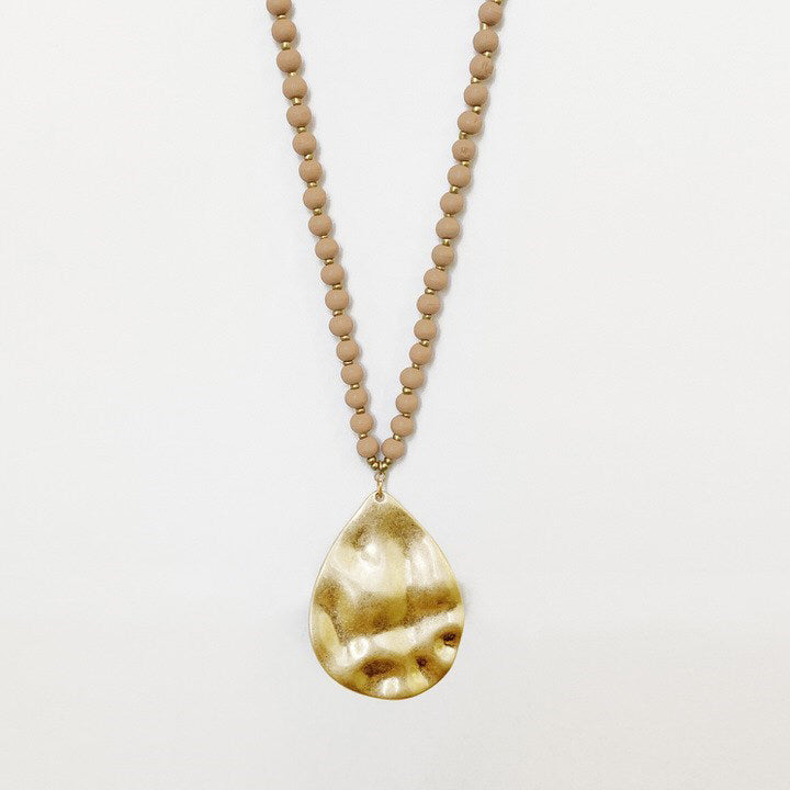 CARACOL // 1416-PNK NECKLACE