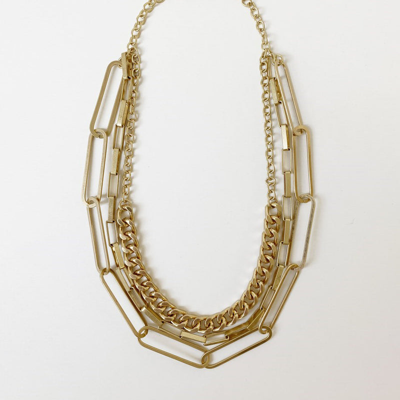 CARACOL // 1448-GLD NECKLACE