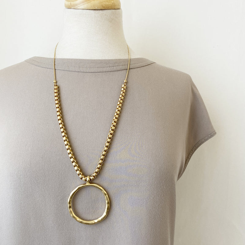 CARACOL // 1474-GLD NECKLACE