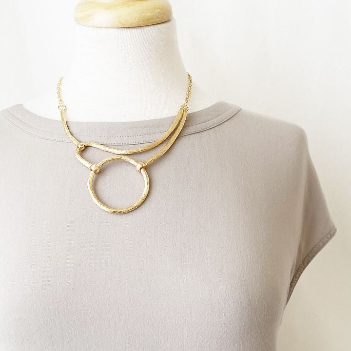 CARACOL // 1510-GLD NECKLACE