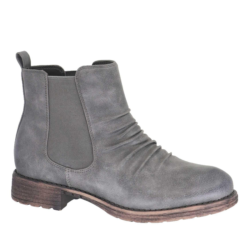 TAXI // ADDISON-07 GREY ANKLE BOOT