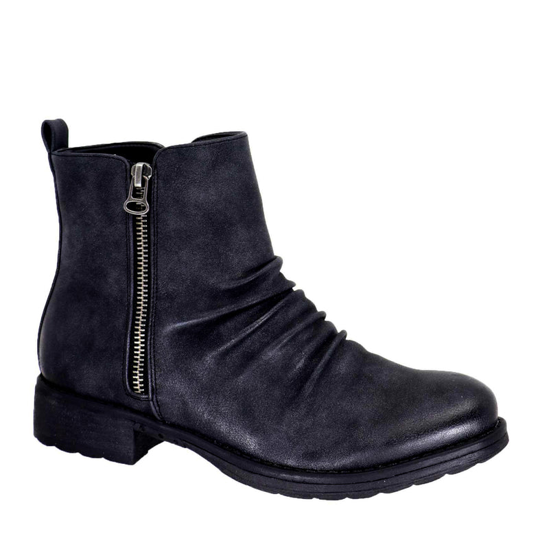 TAXI // ADDISON-08 BLACK ANKLE BOOT