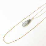 CARACOL // 1525-GLD NECKLACE